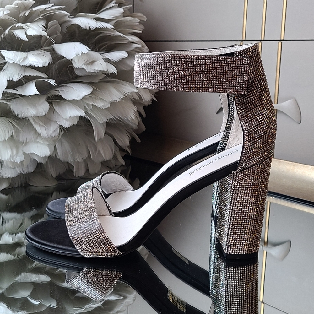 Jeffrey Campbell sparkly sandals